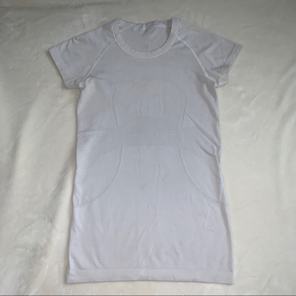 Lululemon Swiftly Tech SS white 4